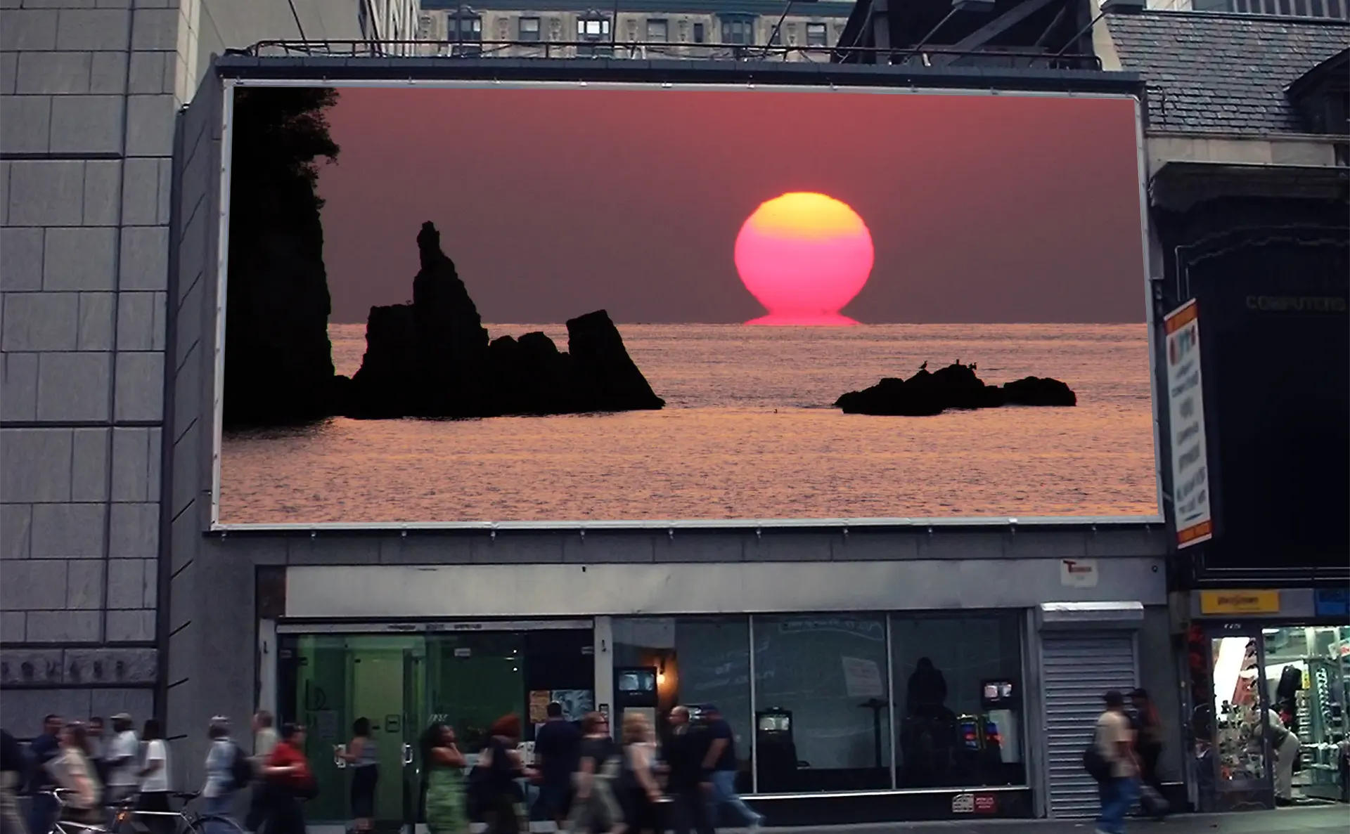 宿毛のだるま夕日